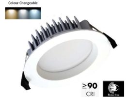 Lanark Shine 10W CRI90 White Colour Changeable Flicker Free Down Light